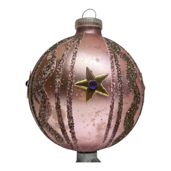 6 West Germany Glass Christmas tree ornaments by Lanissa mid-century vintage - Picture 5 of 16